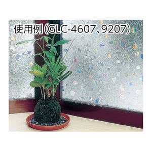 明和グラビア 窓飾りシートGLC-4607 46cm丈×90cm巻 クリアー4609000.25 FC620JD-8196022-イメージ3