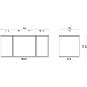 朝日木材 LP/LDソフトBOX Solid-DX Soft Rack Series ブラウン SD-LD1BDX-イメージ2