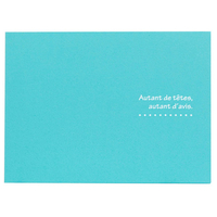 ハクバ 写真台紙 2L(カビネ)サイズ 2面(ヨコ・ヨコ) ランス ドゥ ブルー MRCDO-2LY2BL