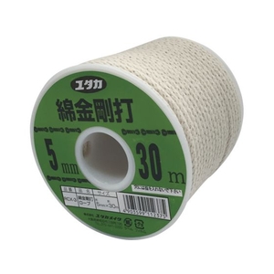 ユタカメイク 綿金剛打ロープ ボビン巻 5mm×30m FC242GM-8276070-イメージ2
