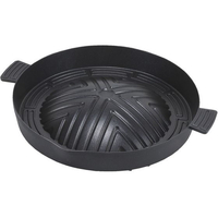 パール金属 ふっ素樹脂アルミ鋳物製深型ジンギスカン鍋28cm FC813NM-HB-5778