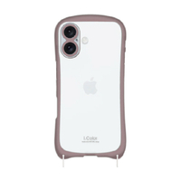 ＮＡＴＵＲＡＬ　ｄｅｓｉｇｎ iPhone 16用背面型ケース I．COLOR カカオ IP24-61-ICSH05