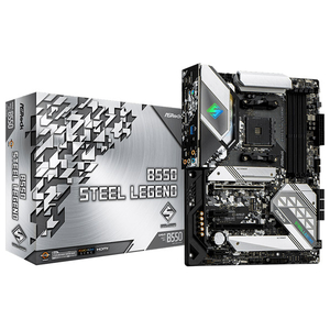 ASROCK マザーボード Steel Legend B550 STEEL LEGEND-イメージ1