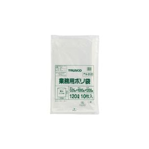 トラスコ中山 TRUSCO　業務用ポリ袋　厚み0．05X120L　10枚入 A-0120-イメージ1