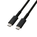 エレコム あんしん充電専用ケーブル(USB-C(TM) - USB-C/240W/高耐久) ブラック USB-CCFCPS10BK