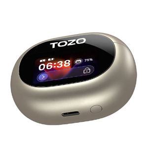 TOZO ノイズキャンセリング完全ワイヤレスイヤホン AeroSound6 Pro シャンパン TZ-T11127CP-イメージ4