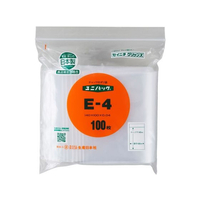 生産日本社（セイニチ） セイニチ/ユニパック 0.04mm E-4 100枚入 #6650005 FCC6939-12065516982