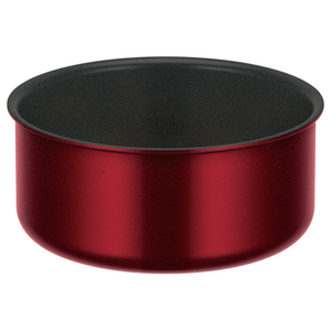 サーモス デュラブルシリーズ 取っ手のとれる鍋KOD(18cm) ディープレッド KOD-018-DR-イメージ1