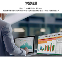 JAPANNEXT JN-MD-IPS16WQXGAR 16型WQXGA対応モバイルディスプレイ