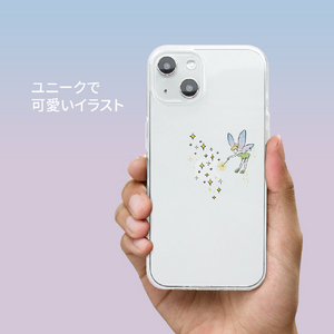 Dparks iPhone 14 Pro用ソフトクリアケース タイニーフェアリー DS24158I14P-イメージ7