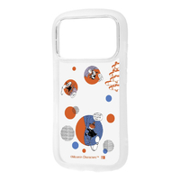 レイ・アウト iPhone 18 Pro用 / 17 Pro用 / ムーミン / Puffull 衝撃吸収 バンパー ハイブリッドケース / リトルミイ_メガネとドット RC-AP58CMD2C/MT128