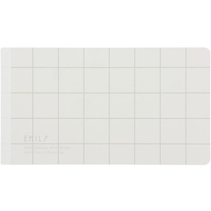 キングジム EMILy 横長ノート シロ FC860PV-EY9043-W-イメージ1