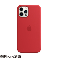 Apple MagSafe対応iPhone 12/12 Proシリコーンケース レッド (PRODUCT)RED MHL63FE/A