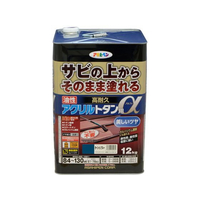 アサヒペン 油性高耐久アクリルトタンα 12KG オーシャンブルー FC744NV