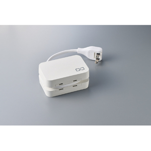 CIO AC充電器 Polaris CUBE Built in Cable ホワイト CIO-PCBC67W2C1A-WH-イメージ2