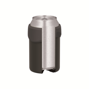 サーモス 保冷缶ホルダー ブラック JDU-351 BK-イメージ8