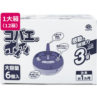 アース製薬 コバエがホイホイ 6個入×12箱 FC198PA