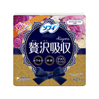 ユニ・チャーム ソフィ Kiyora 贅沢吸収 ホワイトフローラル 62枚 FC15875