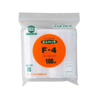 生産日本社（セイニチ） セイニチ/ユニパック 0.04mm F-4 100枚入 #6650006 FCC6940-12065516983