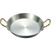 中尾アルミ製作所 アルミ 両手 パエリア鍋 27cm FC190LE-1725700