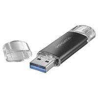 I・Oデータ 5Gbps対応 USB-A&USB-C搭載USBメモリー(256GB) U3C-STDシリーズ ブラック U3C-STD256G/K