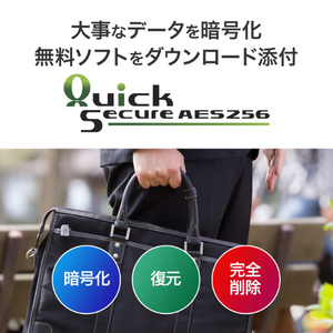 I・Oデータ 5Gbps対応 USB-A&USB-C搭載USBメモリー(256GB) U3C-STDシリーズ ブラック U3C-STD256G/K-イメージ10