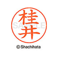 シヤチハタ ネームペン用ネーム シルバー 既製 桂井 FC46497-X-GPS-0726