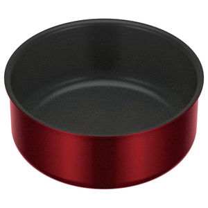 サーモス デュラブルシリーズ 取っ手のとれる鍋KOD(20cm) ディープレッド KOD-020-DR-イメージ2