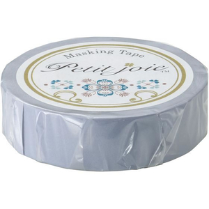 ニチバン Petit joie マスキングテープ ダスティブルー 15mm×18m FCF581T-PJMT-15S078-イメージ1
