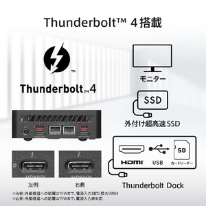 MSI Cubi NUC AI+ 3MG-033JP CUBI-NUC-AI+3MG-033JP-イメージ5