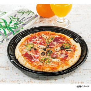 シーピー化成 惣菜容器 BFコモプレ内24S黒本体 50枚 FCG354V-00309491-イメージ2