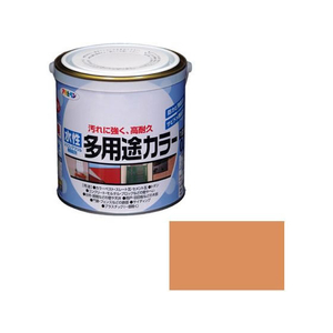 アサヒペン 水性多用途カラー 0.7L ラフィネオレンジ FC730PM-イメージ1