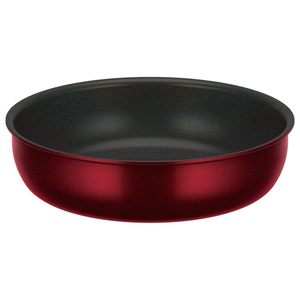 サーモス デュラブルシリーズ 取っ手のとれるフライパンKVD(22cm) ディープレッド KVD-022-DR-イメージ1