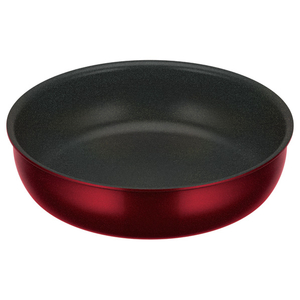 サーモス デュラブルシリーズ 取っ手のとれるフライパンKVD(22cm) ディープレッド KVD-022-DR-イメージ3