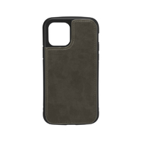 PGA iPhone 12 mini用タフバックフリップケース Premium Style ブラック PG-20FPU03BK