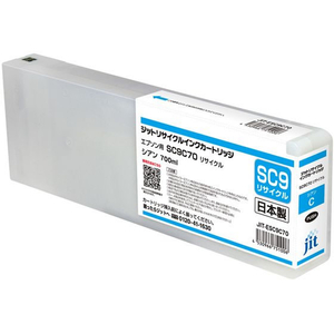 ジット エプソン SC9C70シアン リサイクルインク FCD799P-JIT-ESC9C70-イメージ1