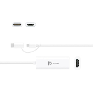 j5 create Android USB to HDMI Displayアダプタ 150mm JUA165C-イメージ2