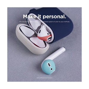 elago AirPods用イヤーパッド elago イタリアンローズ/コーラルブルー EL_APDCSSCSF_IB-イメージ5