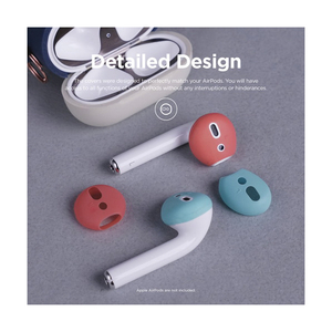elago AirPods用イヤーパッド elago イタリアンローズ/コーラルブルー EL_APDCSSCSF_IB-イメージ6