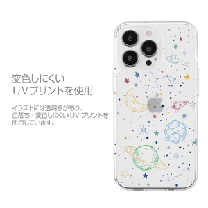 Dparks iPhone 14 Pro用ソフトクリアケース COSMOS DS24159I14P-イメージ11