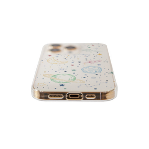 Dparks iPhone 14 Pro用ソフトクリアケース COSMOS DS24159I14P-イメージ4