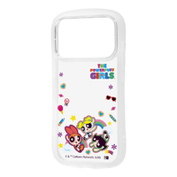 レイ・アウト iPhone 18 Pro用 / 17 Pro用 / パワーパフガールズ / Puffull 衝撃吸収 バンパー ハイブリッドケース / パワーパフガールズ RC-WP58CMD2C/PPG22