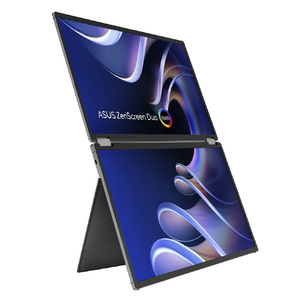ASUS 14型液晶ディスプレイ ZenScreen Duo OLED シルバー MQ149CD-イメージ10