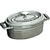 STAUB ストウブ ピコ・ココット オーバル 11cm グレー 40500-116 FC382LT-6724000-イメージ1