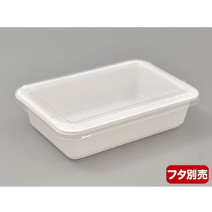 シーピー化成 どんぶり容器 BF-74 ホワイト本体 50枚 FCG356V-00312876-イメージ4