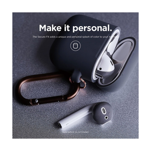 elago AirPods用イヤーパッド elago ダークグレー/ホワイト EL_APDCSSCSF_DW-イメージ5