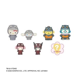 東宝 GODZILLA ・SANRIO CHARACTERSランダムミニソフビ ｺﾞｼﾞﾗｻﾝﾘｵﾗﾝﾀﾞﾑﾐﾆｿﾌﾋﾞ-イメージ1