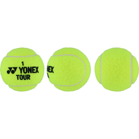 YONEX FCG351Y-TBTUR4P-004 テニスボール ツアー 4 球 PET 缶