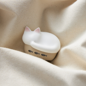 ラディウス 猫のかたちの完全ワイヤレスイヤホン NEKO true wireless earphones シロ HP-C28BTW-イメージ2