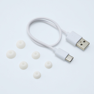 ラディウス 猫のかたちの完全ワイヤレスイヤホン NEKO true wireless earphones シロ HP-C28BTW-イメージ5